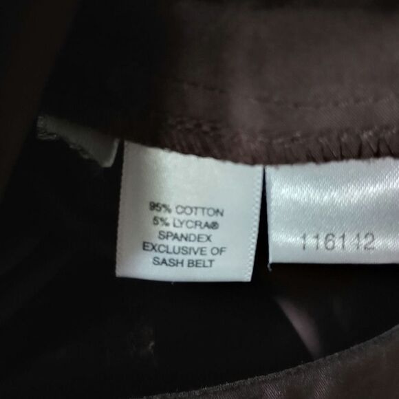 Ann Taylor Pants Ladies 10 Brown Chino - Picture 6 of 9